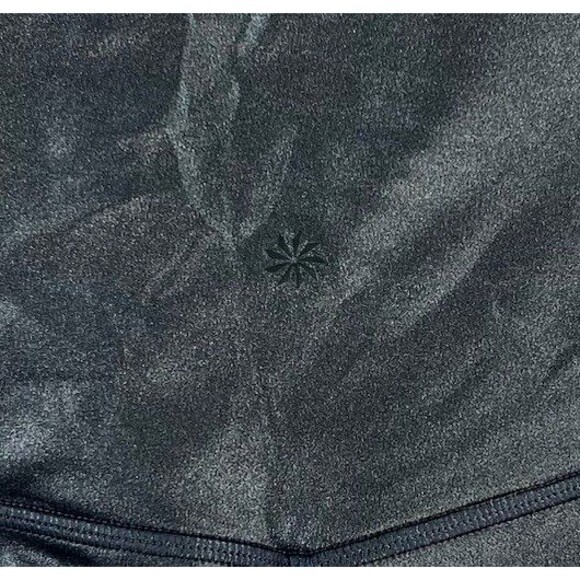 Athleta Inclination Moto Shimmer Tight Powervita 27" Black Womens Size M NWT - Picture 6 of 10
